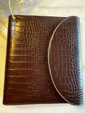 A5 6-Ring Planner Binder | Soft Vegan Leather Espresso Chocolate