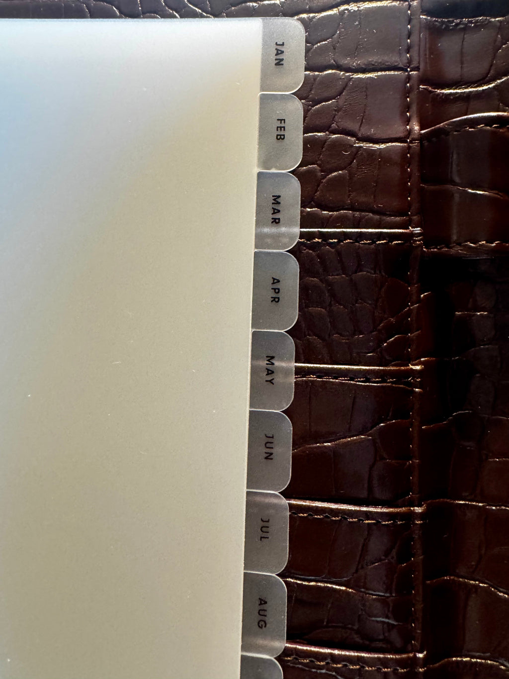 A5, Monthly Planner Dividers, 12-Month Set, and 6-Ring Planner Inserts.